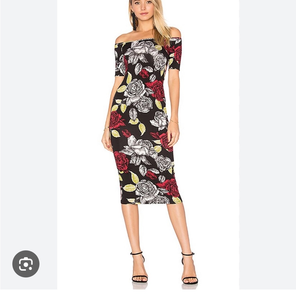 Sold out - Rachel Pally Jagger midi dress in Rosa print - s